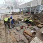 Under Piazza San Marco, the walls of what could be one of the oldest churches in Venice were found