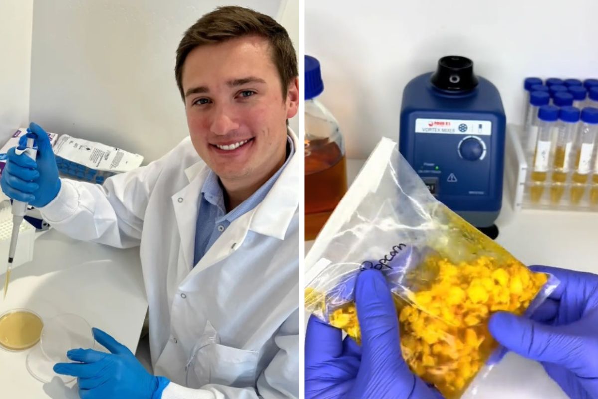 Popcorn on the Floor: An Experiment by American microbiologist Tim Call