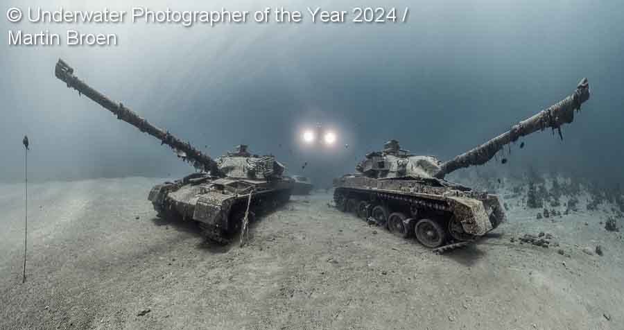 'Chieftain Tanks'  byMartin Broen