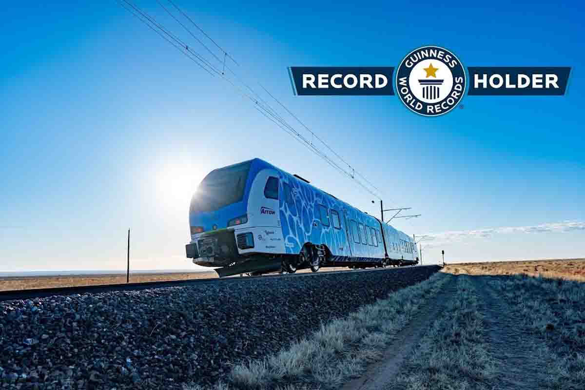 the flirt H2's record-breaking hydrogen journey