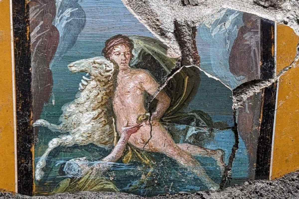 Stunning Fresco in Pompeii