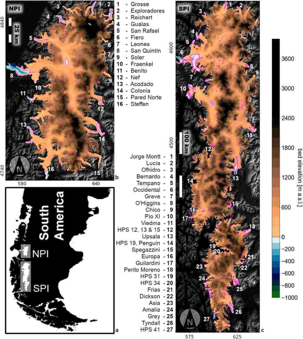 the rapid retreat of patagonia's glaciers