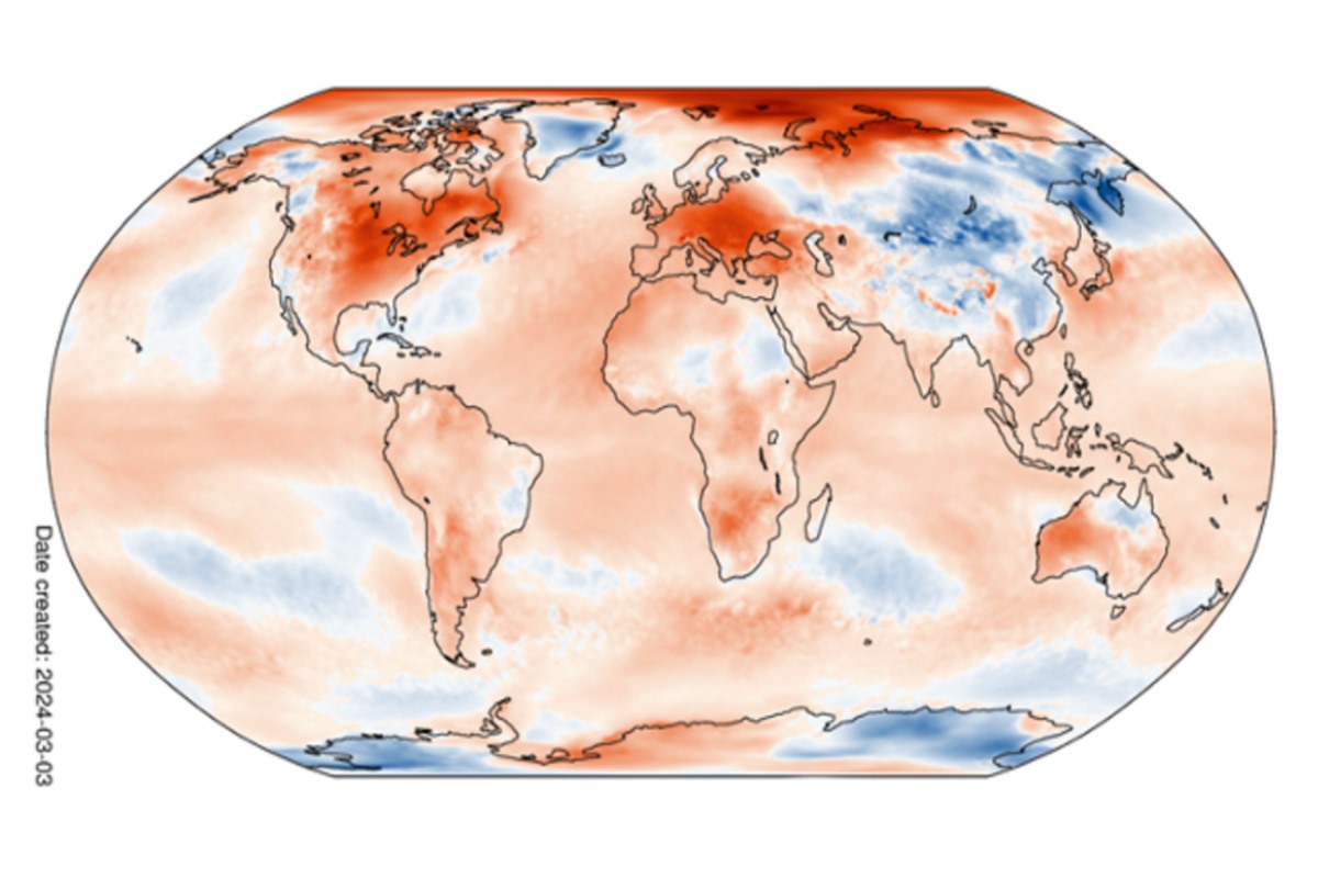 The world under a heat strike