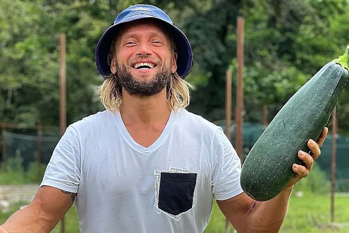 the russian raw food blogger Maxim Lyuty