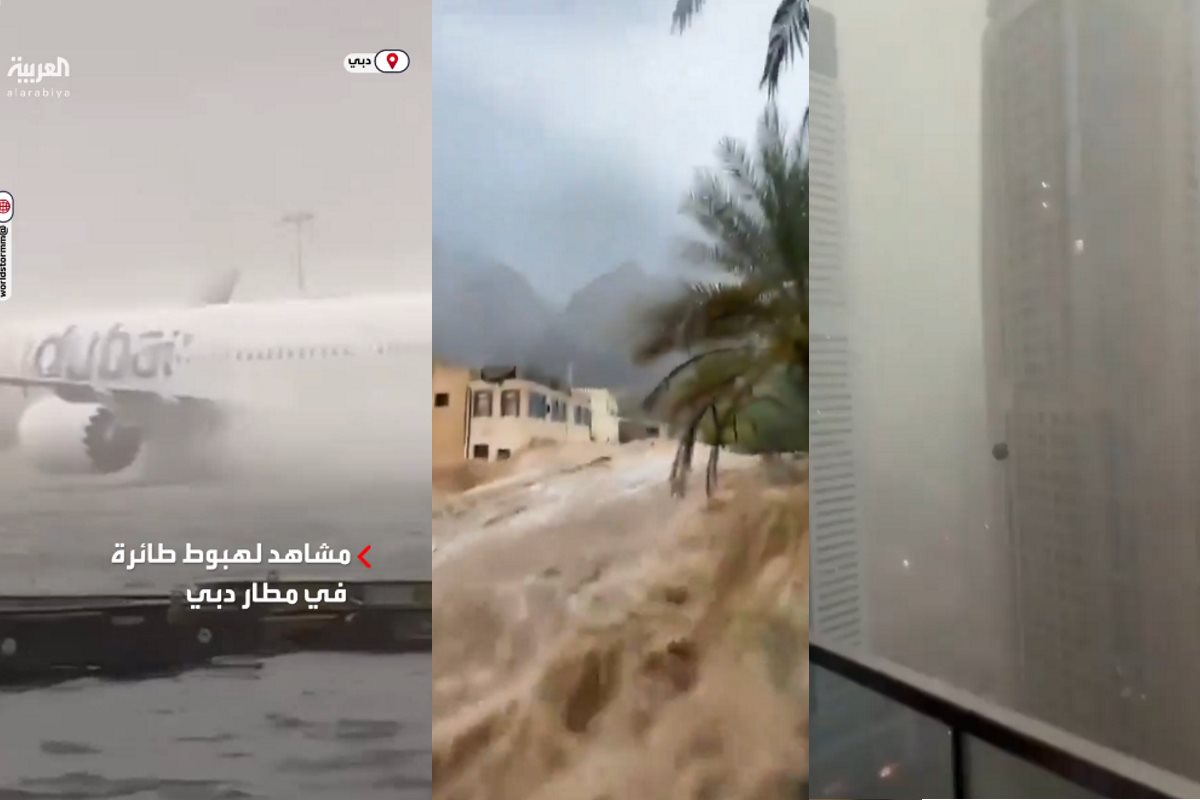 heavy rains overwhelm UAE -Dubai