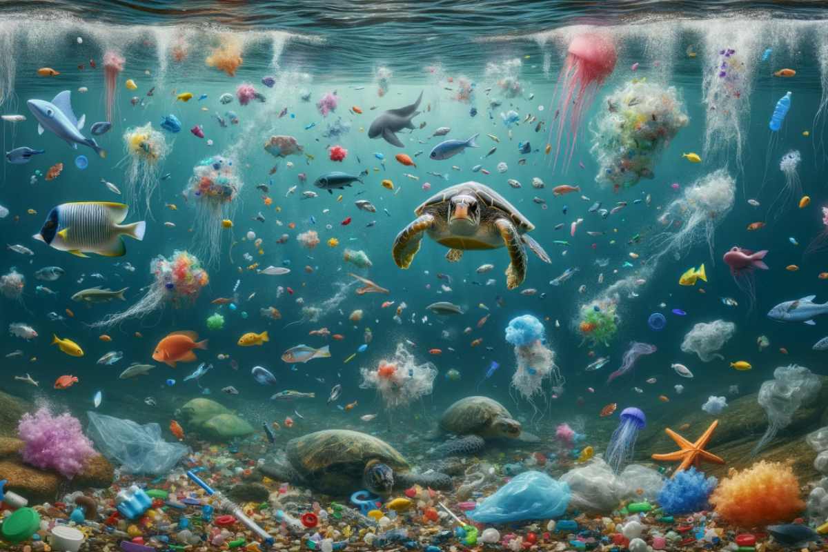 Plastic invasion in our oceans