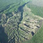 the batagaika crater's dramatic transformation