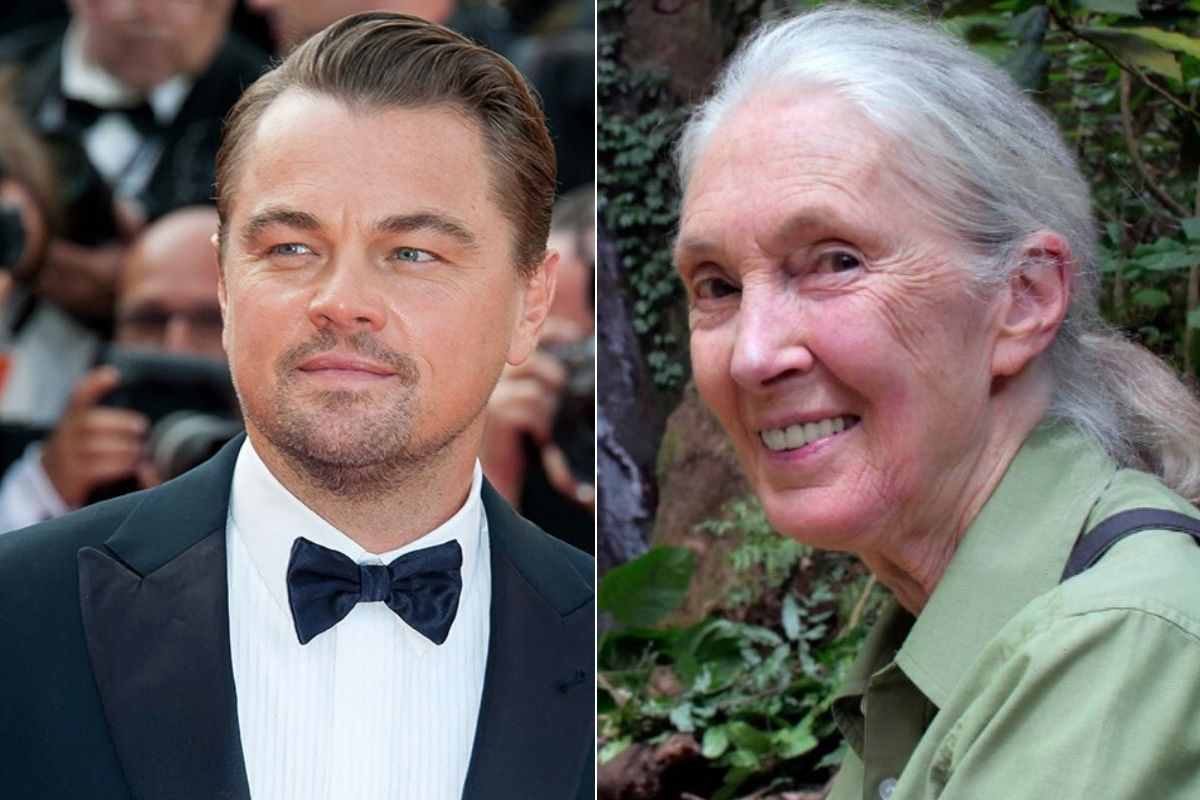 Leonardo DiCaprio and -Jane Goodakk