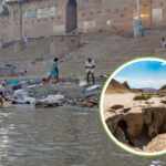 Eartquake modify Gange river