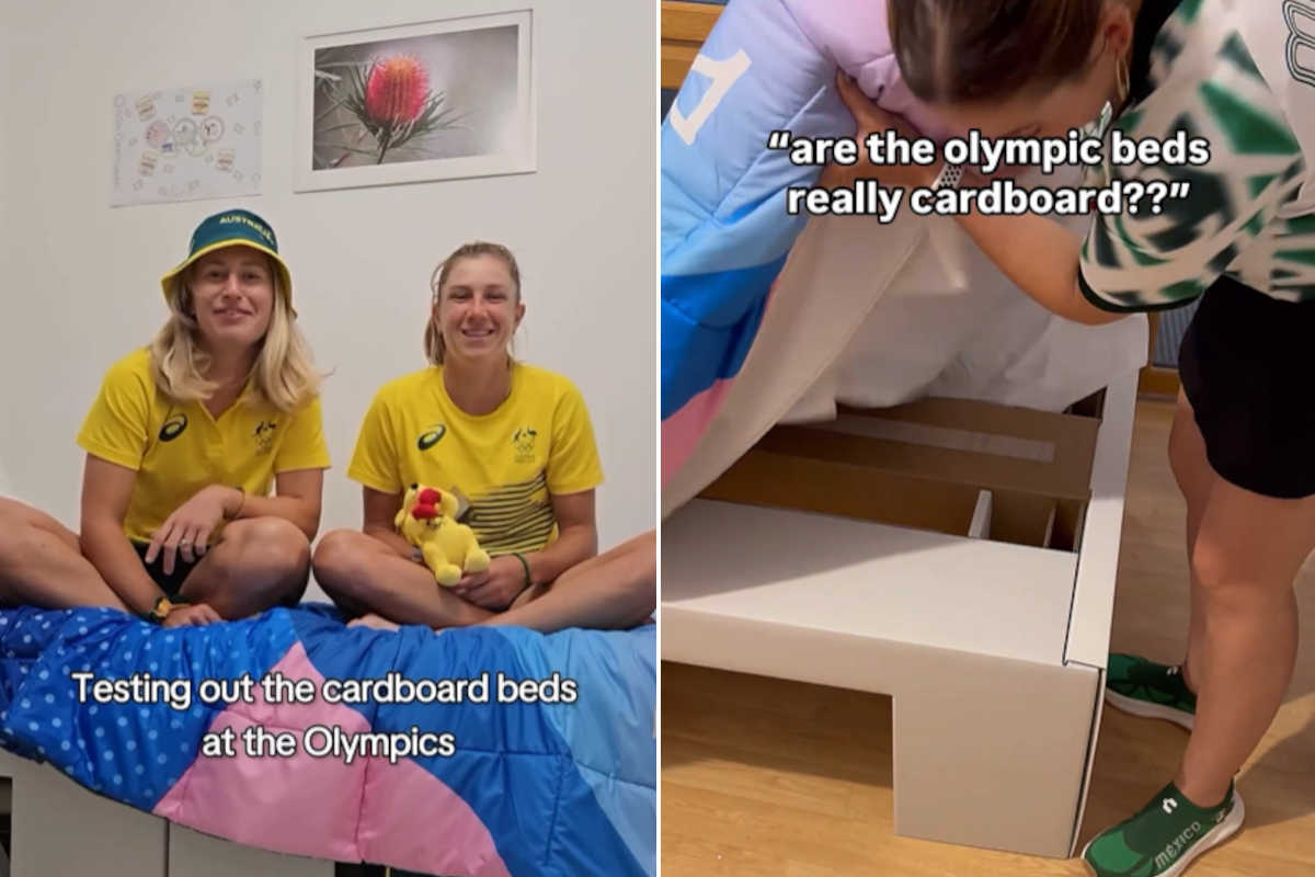 Cardboard Beds for Paris 2024 Olympic Athletes