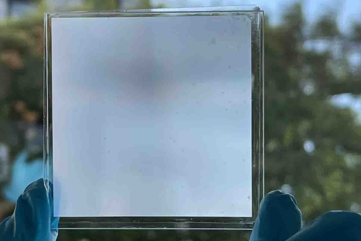 An innovative transparent material could cut energy use in homes