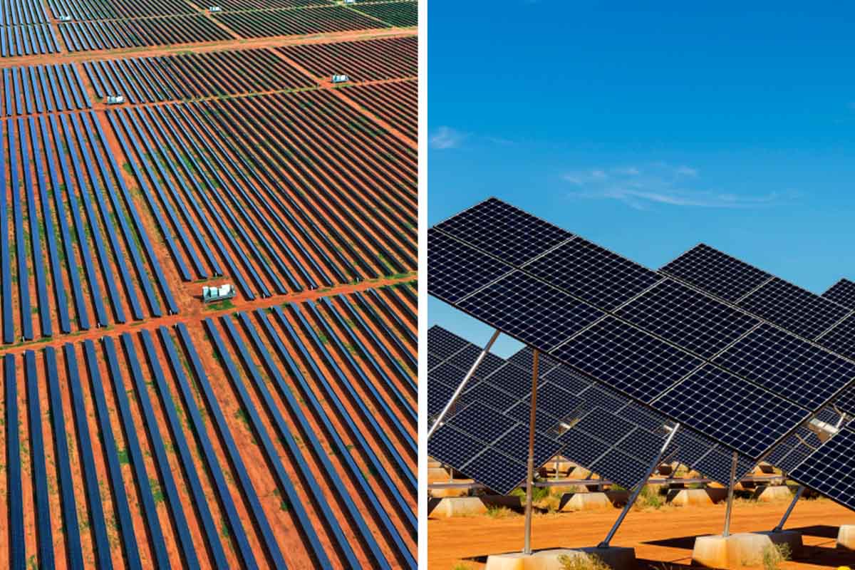 Solar park Australia