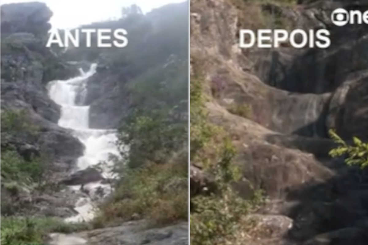 Bom Despacho Waterfall - Brazil