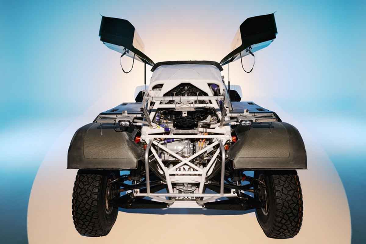 Pioneer 25, a car designed exclusively for Extreme H racing