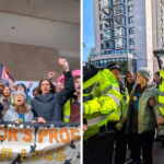 Arrest of Greta Thunberg London