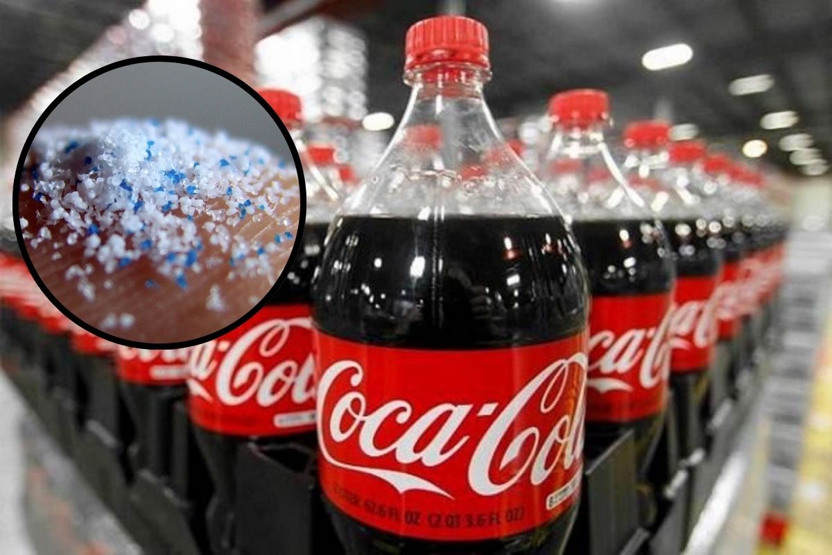 Coca Cola microplastic