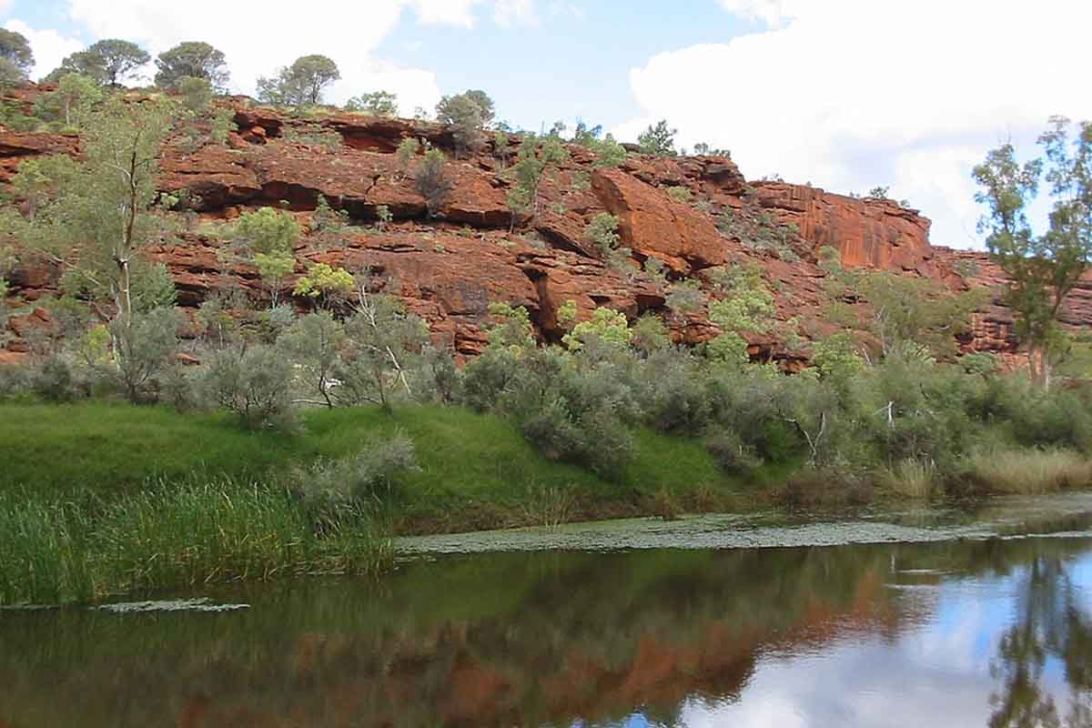 Oldest river on earth - The Finke river