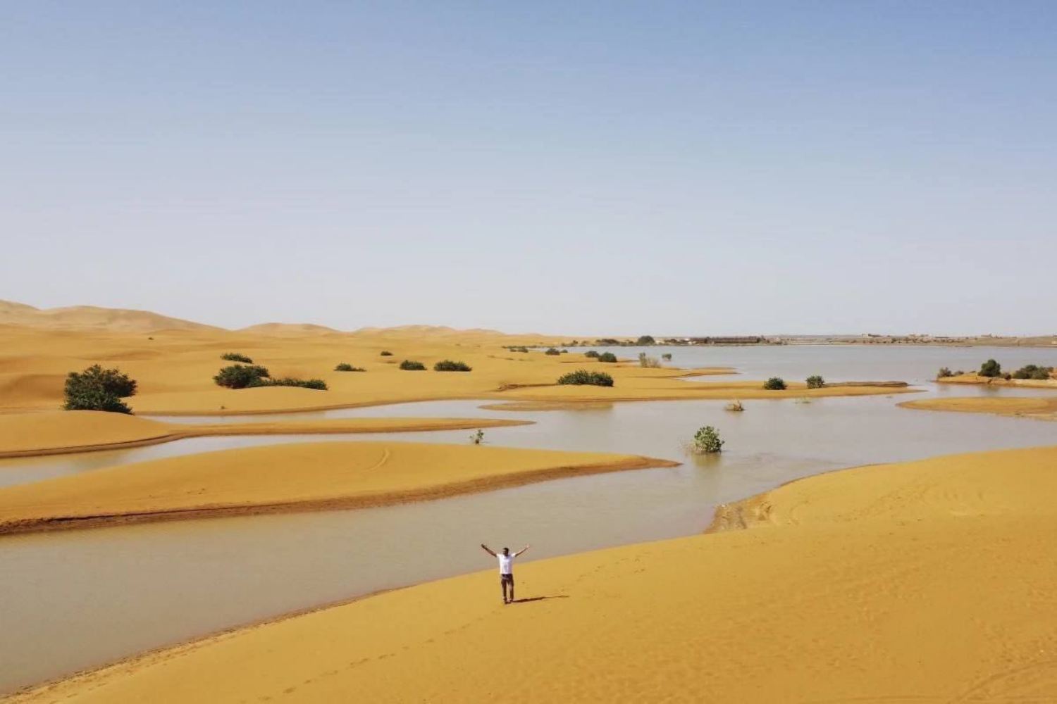 Floods in the Sahara