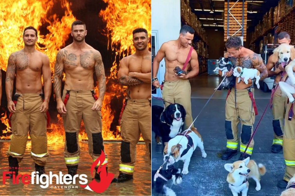 Australian firefighters calendar