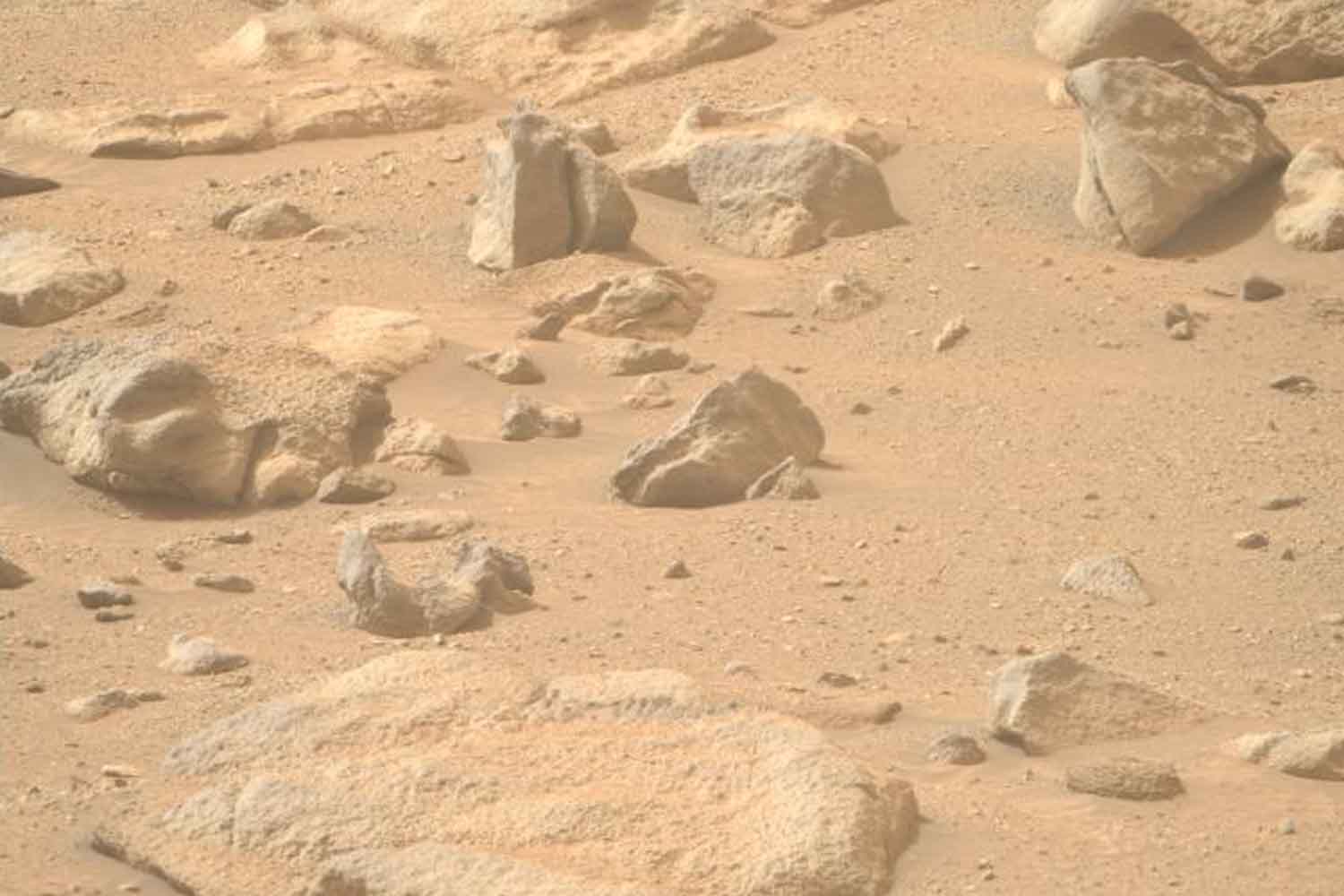 Face seen on Mars