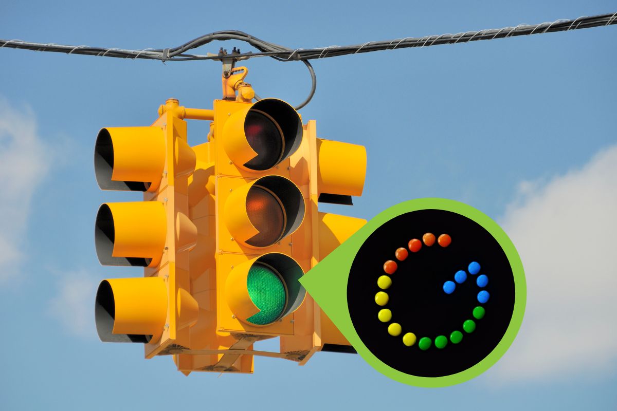 Green traffic light