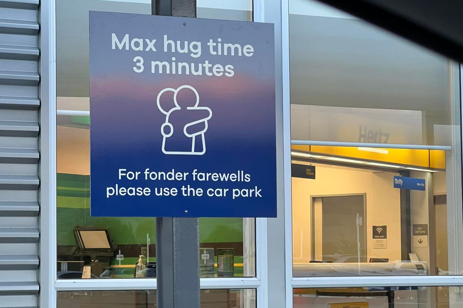 hugs on a stopwatch airport limits