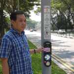 green man plus, traffic lights in Singapore