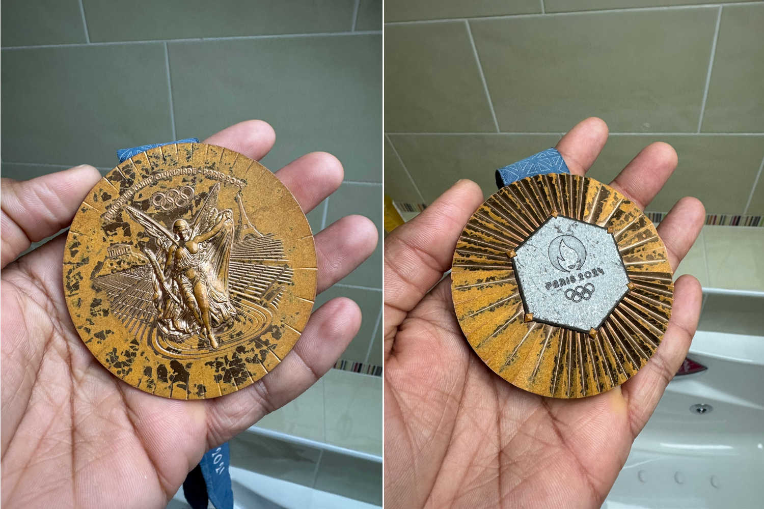 Bronze Olympic medals