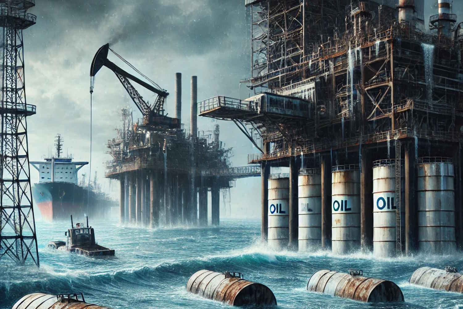 oil ports sea