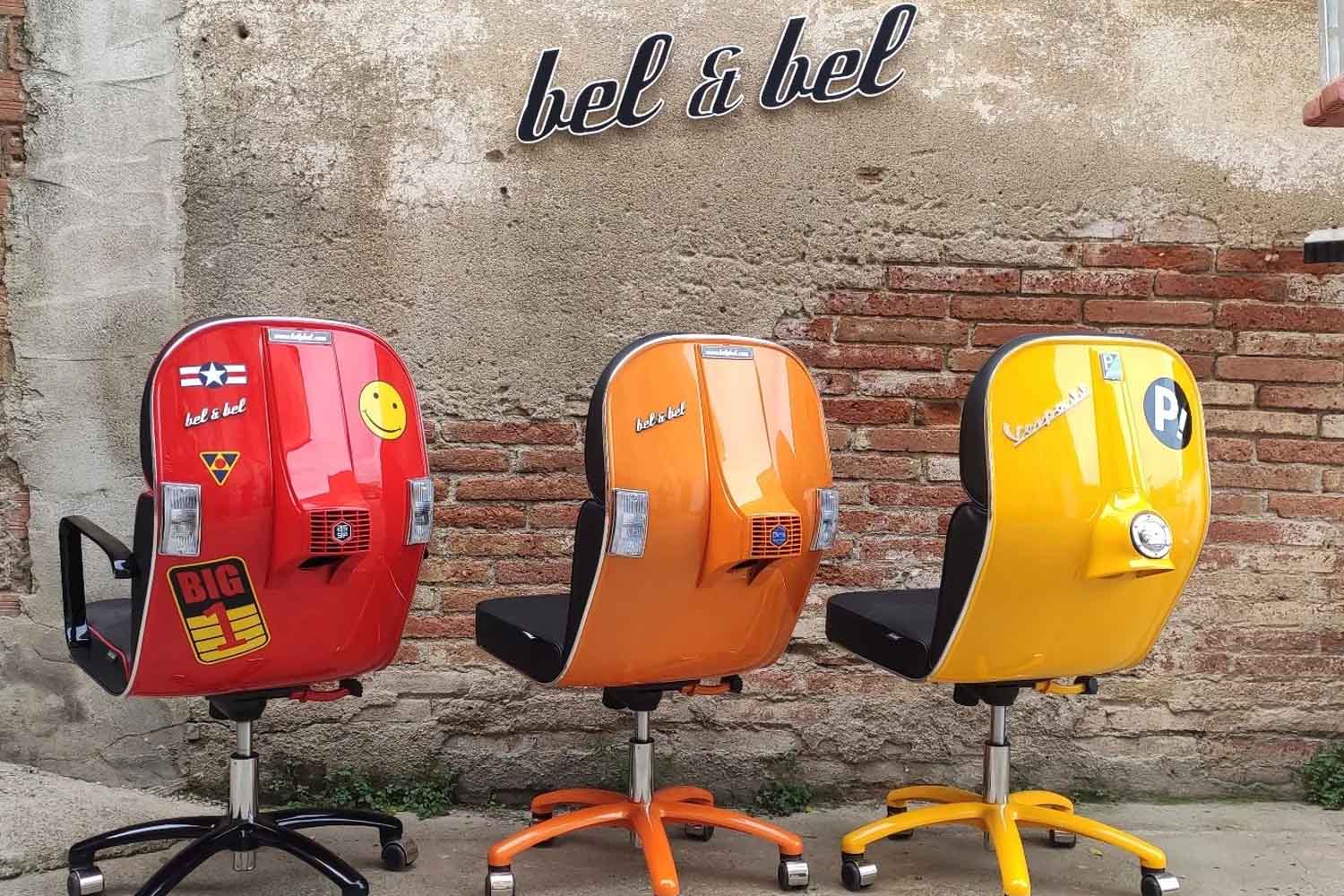 the vespa-inspired chair t